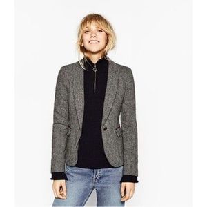 Zara lambs wool blazer