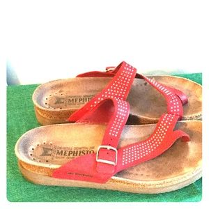 Mephisto walking sandals