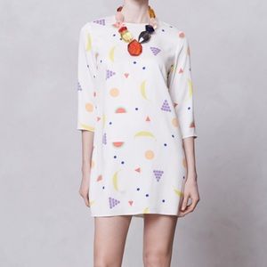 Anthropologie fruity dress