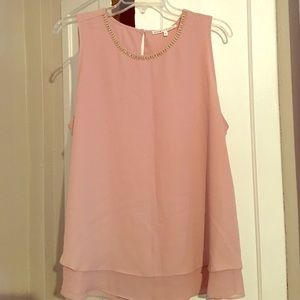 Cute blush dressy top