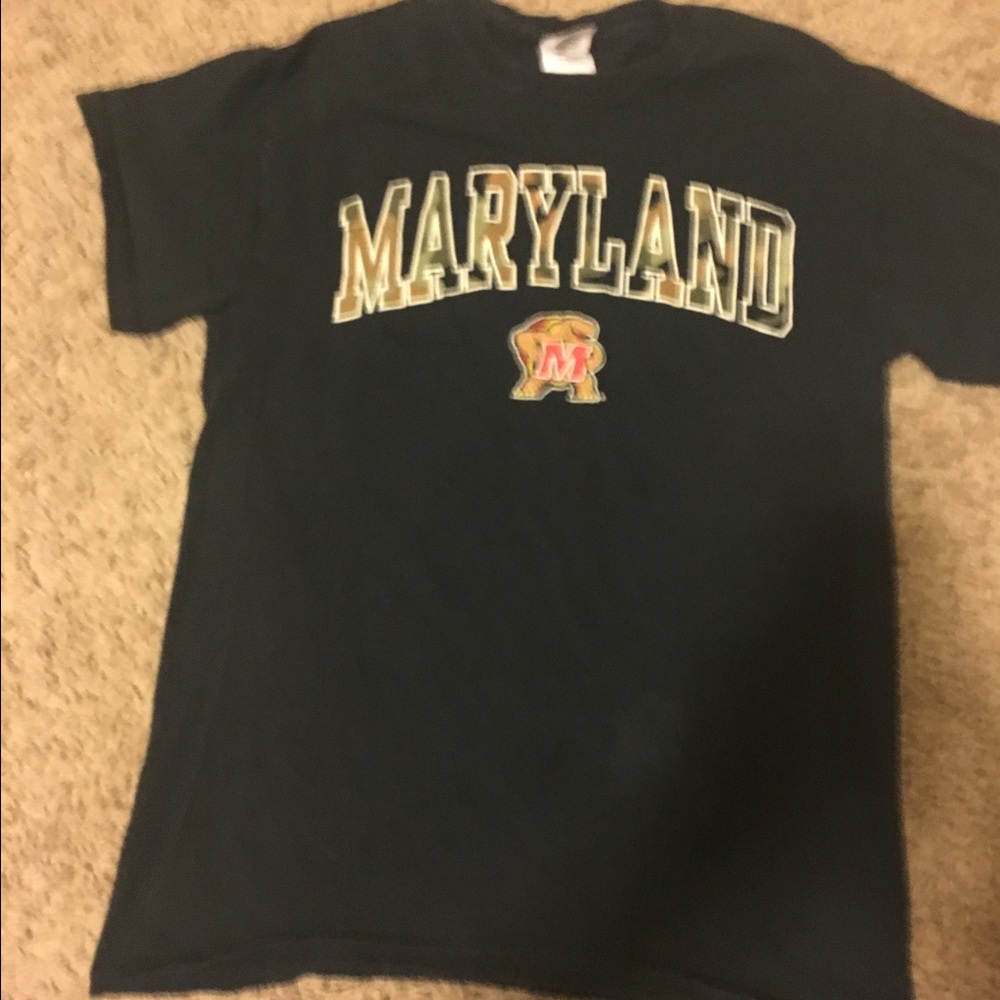 Maryland camouflage shirt size small