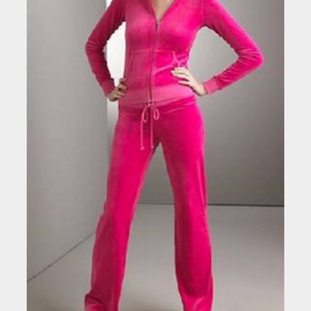 Hot pink juicy couture jumpsuit! Gently used!