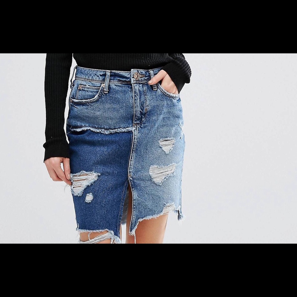 🔹🔵River Island Denim Skirt🔵🔹