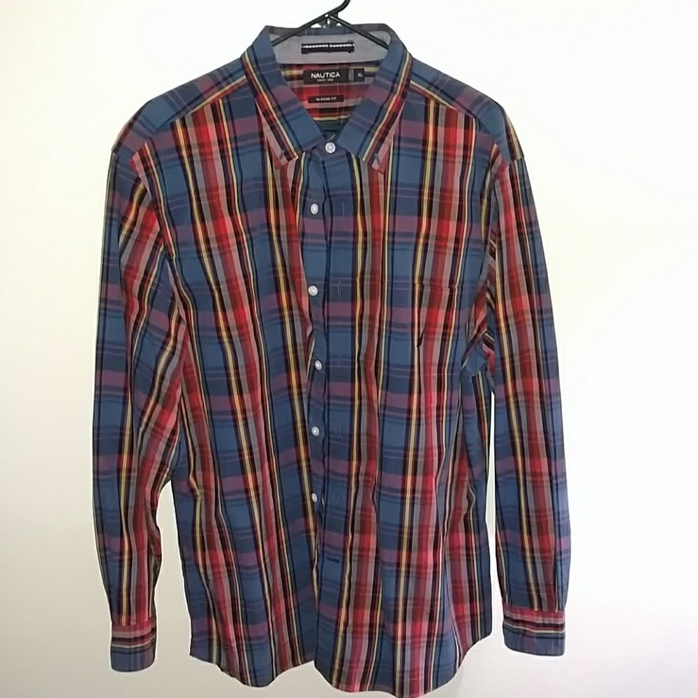 Nautica men's casual button down.