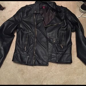 Leather jacket
