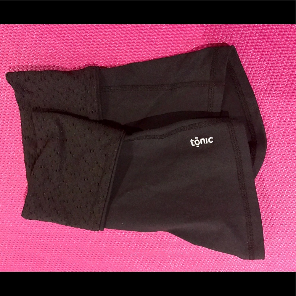 Tonic foldover Bikram shorts