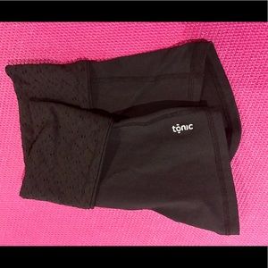 Tonic foldover Bikram shorts