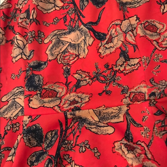 Last call Minkpink floral ornge dress sz XS - Picture 4 of 4