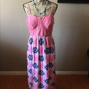 Pink Maxi Dress