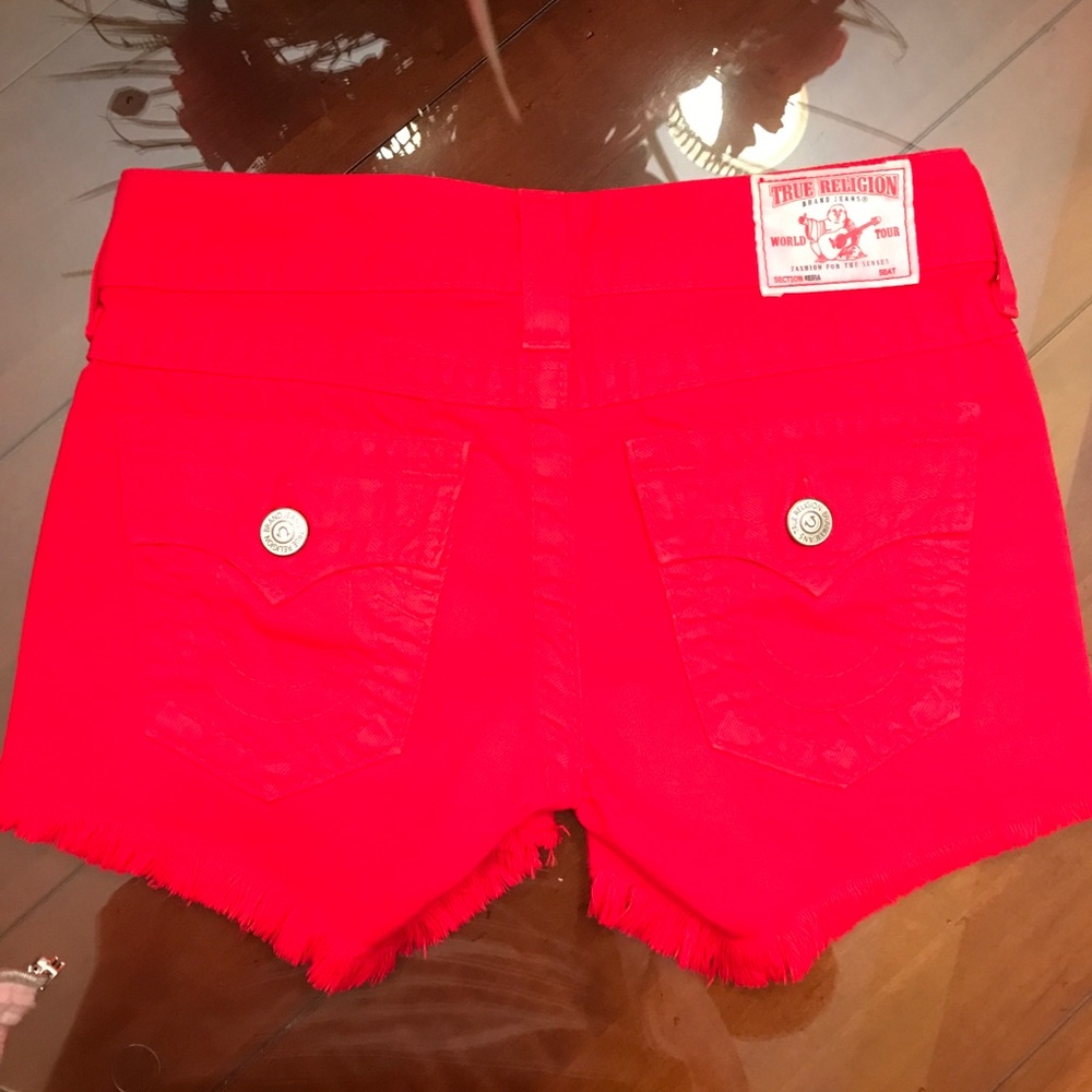 True Religion Cutoffs