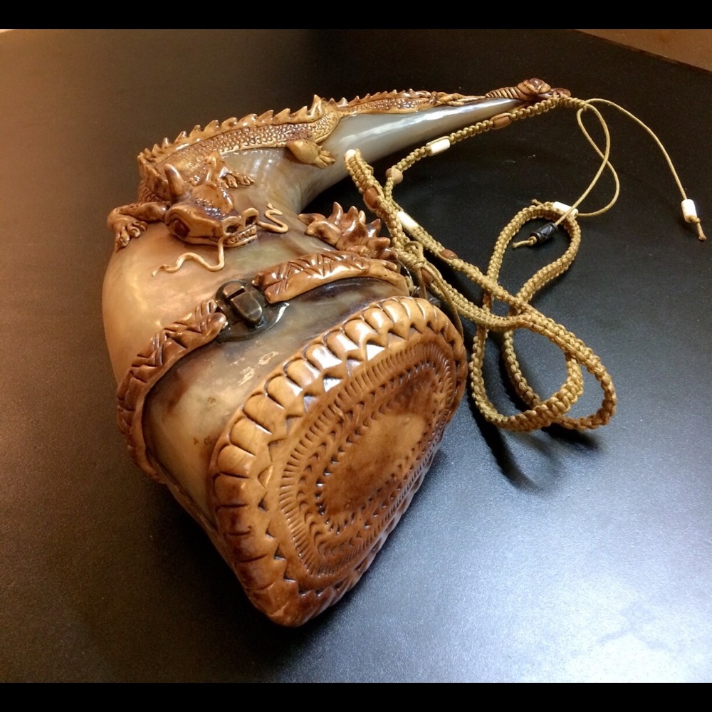 Unique handmade bag and decor
