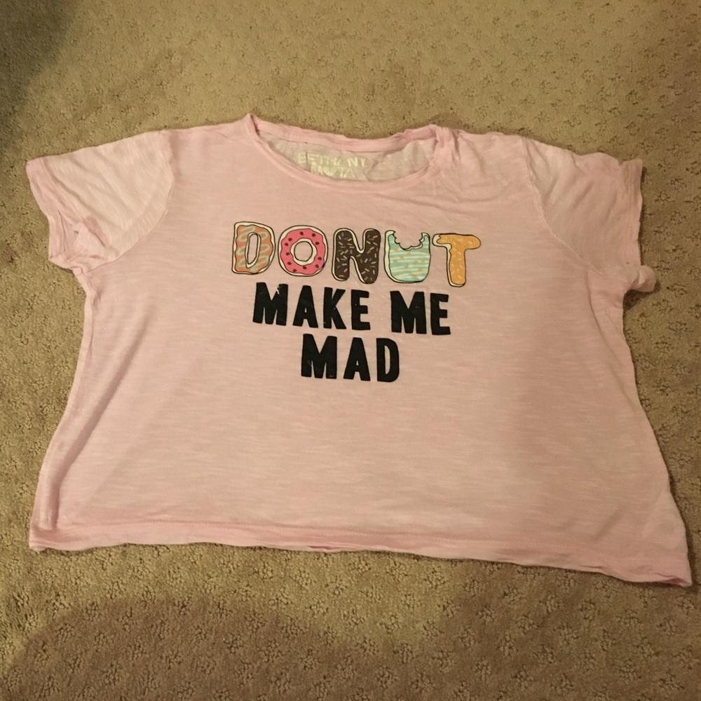 Donut make me mad croc top🍩