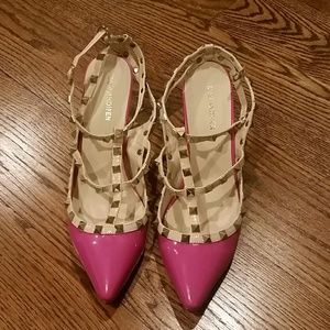Pink Loslandifen mini heels