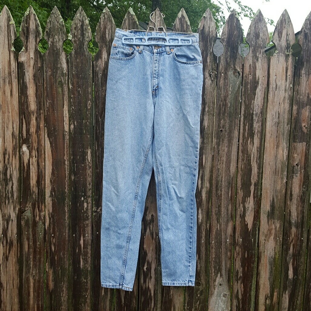 Vintage High Waisted Tapered Levis