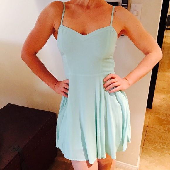 Talula dress light aqua. *Last one* - Picture 2 of 5