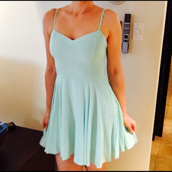 Talula dress light aqua. *Last one* - Picture 5 of 5