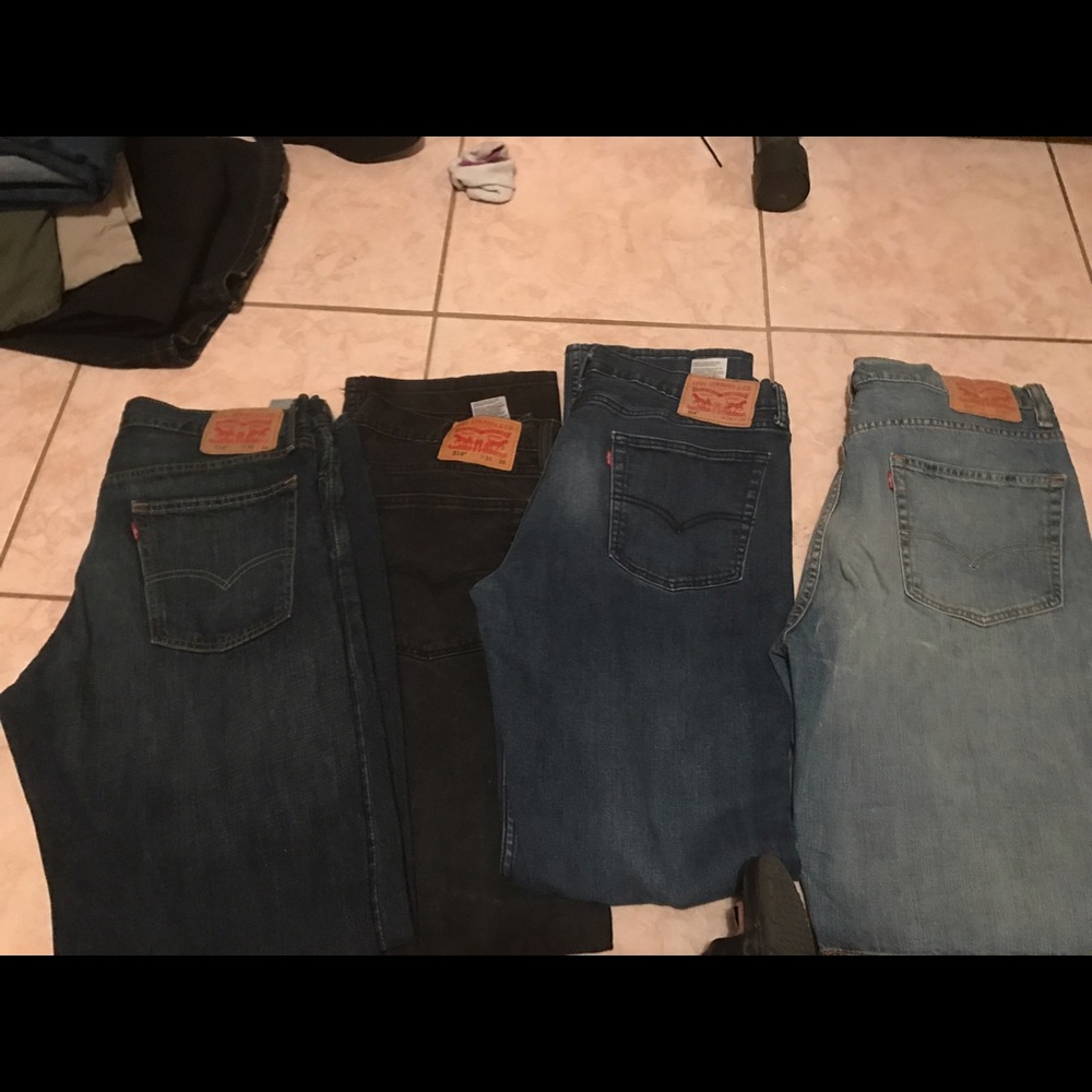 Men's Levi's 514 36/34 BUNDLE