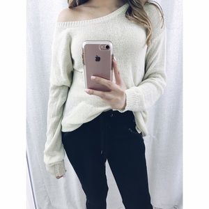 Ivory sweater