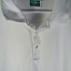 Men's White Golf Shirt