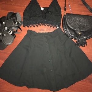 Black Brandy Melville Skirt Brand New