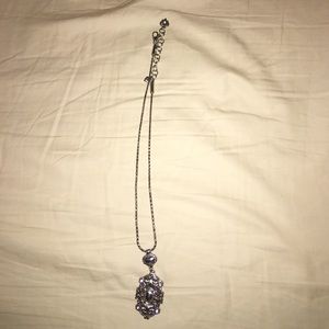 Silver Plated Pendant Brighton Necklace