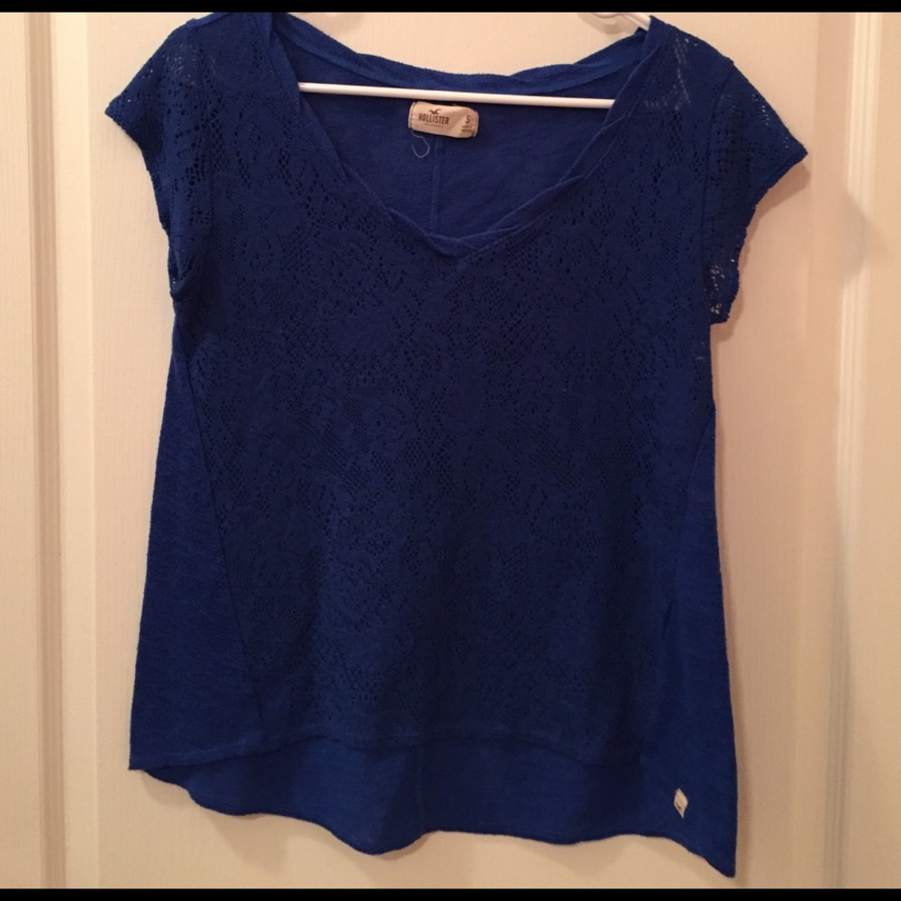Royal blue top