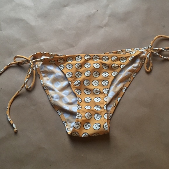 ⭐️ORIGINAL PENGUIN FISH BOWL PRINT BIKINI BOTTOM S - Picture 4 of 6