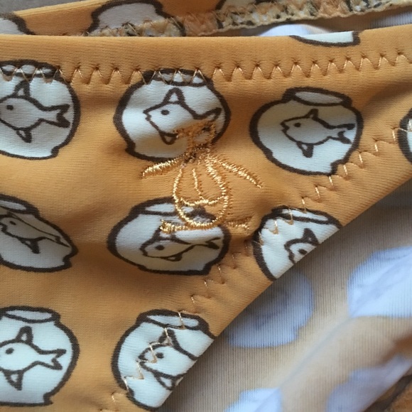 ⭐️ORIGINAL PENGUIN FISH BOWL PRINT BIKINI BOTTOM S - Picture 6 of 6