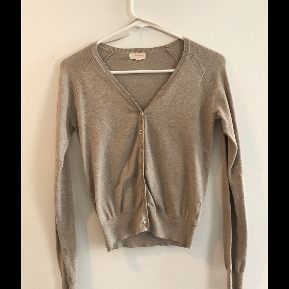 Tan Cardigan Size SM