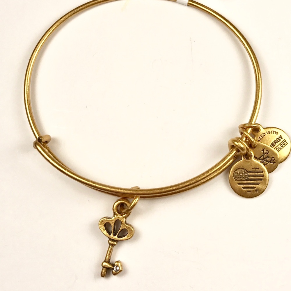 Alex&Ani Key of Life Gold with Cubic Zirconia