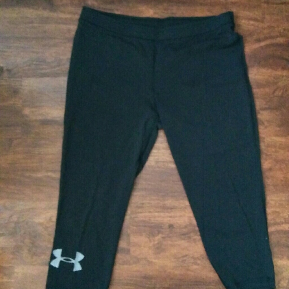 Black yoga pants. Worn only twice.