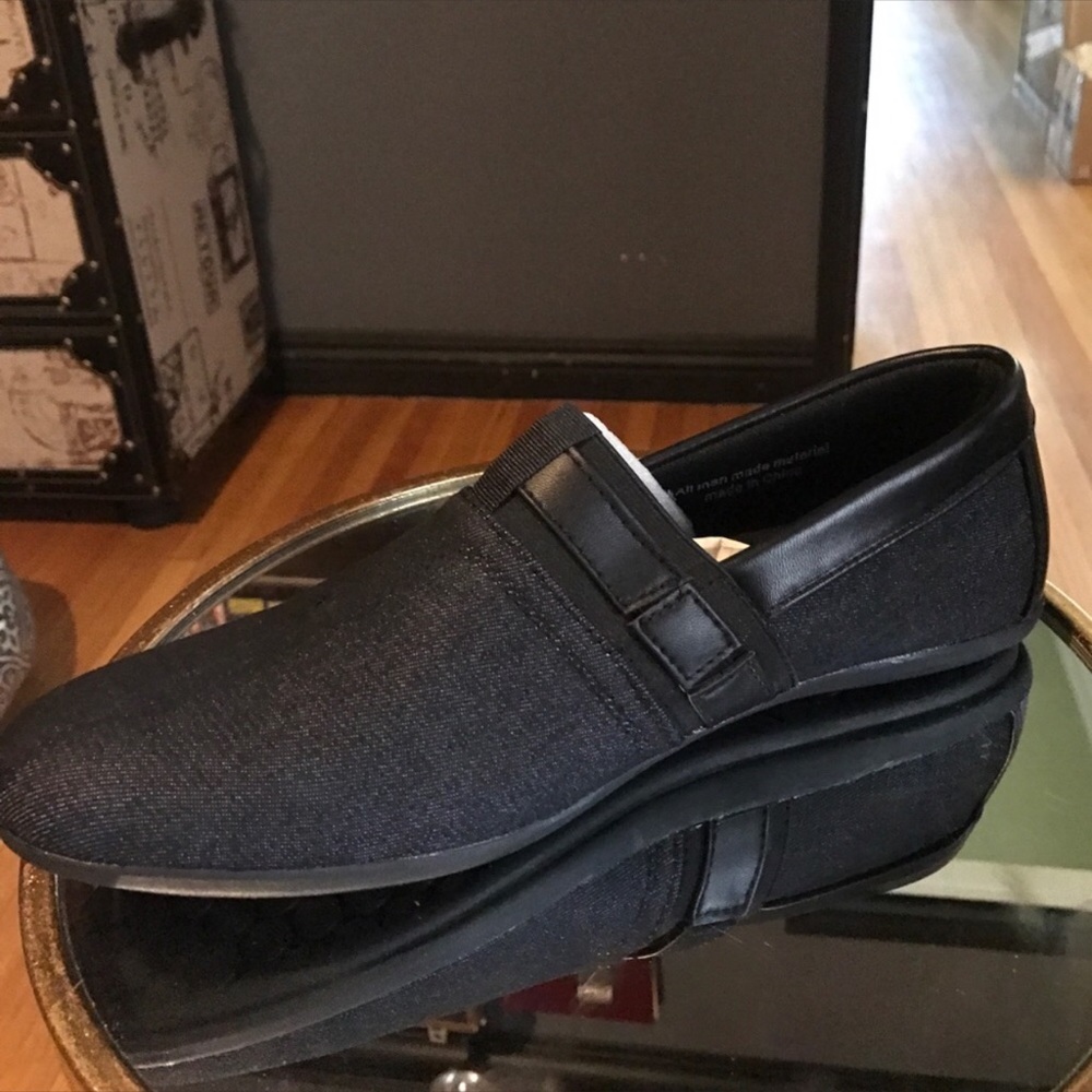 Denim men's driving shoes - Franco Venucci