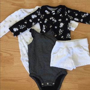 Carter's size 9 months, 4 piece set