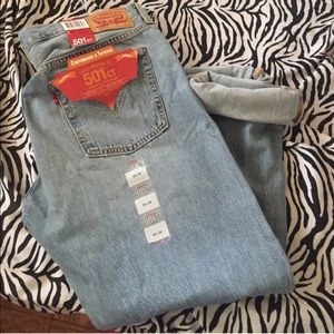NWT 501ct jeans button fly
