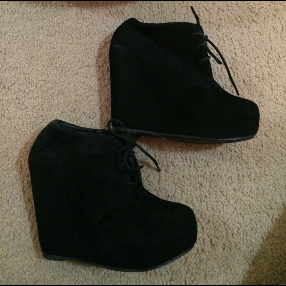 Black booties