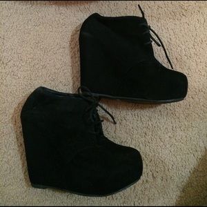 Black booties