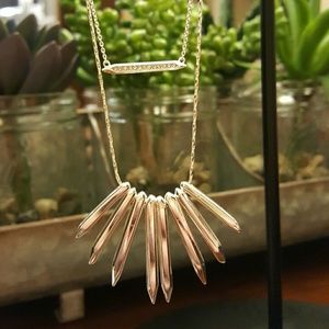 Stella & Dot Silver Necklace