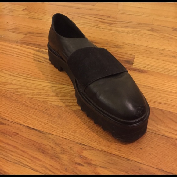 Calvin Klein Collection platform creepers.