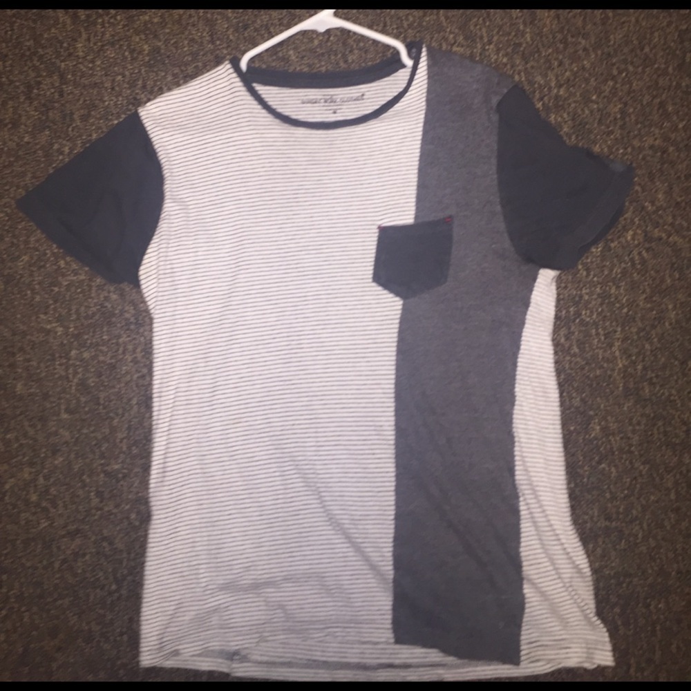 Striped Gray T-shirt by Sunday Work Clothes
