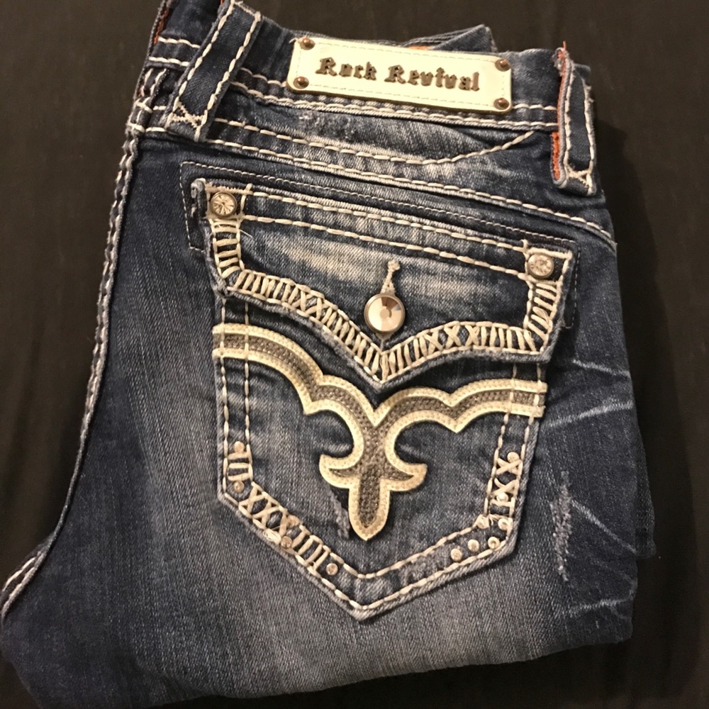 ❌TRADED: Rock Revival Jeans