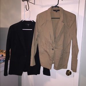 ✨BLAZER BUNDLE✨ Mossimo Khaki and Black Blazer!!