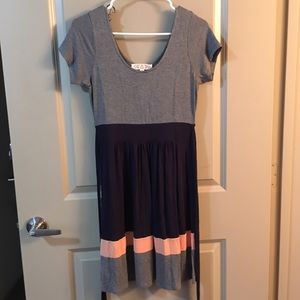 Over the knee dress