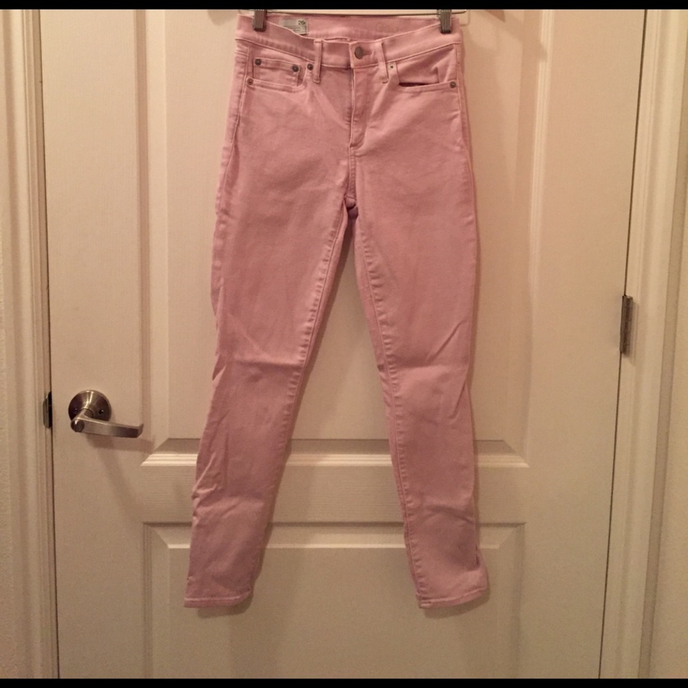 High waisted crop jeans