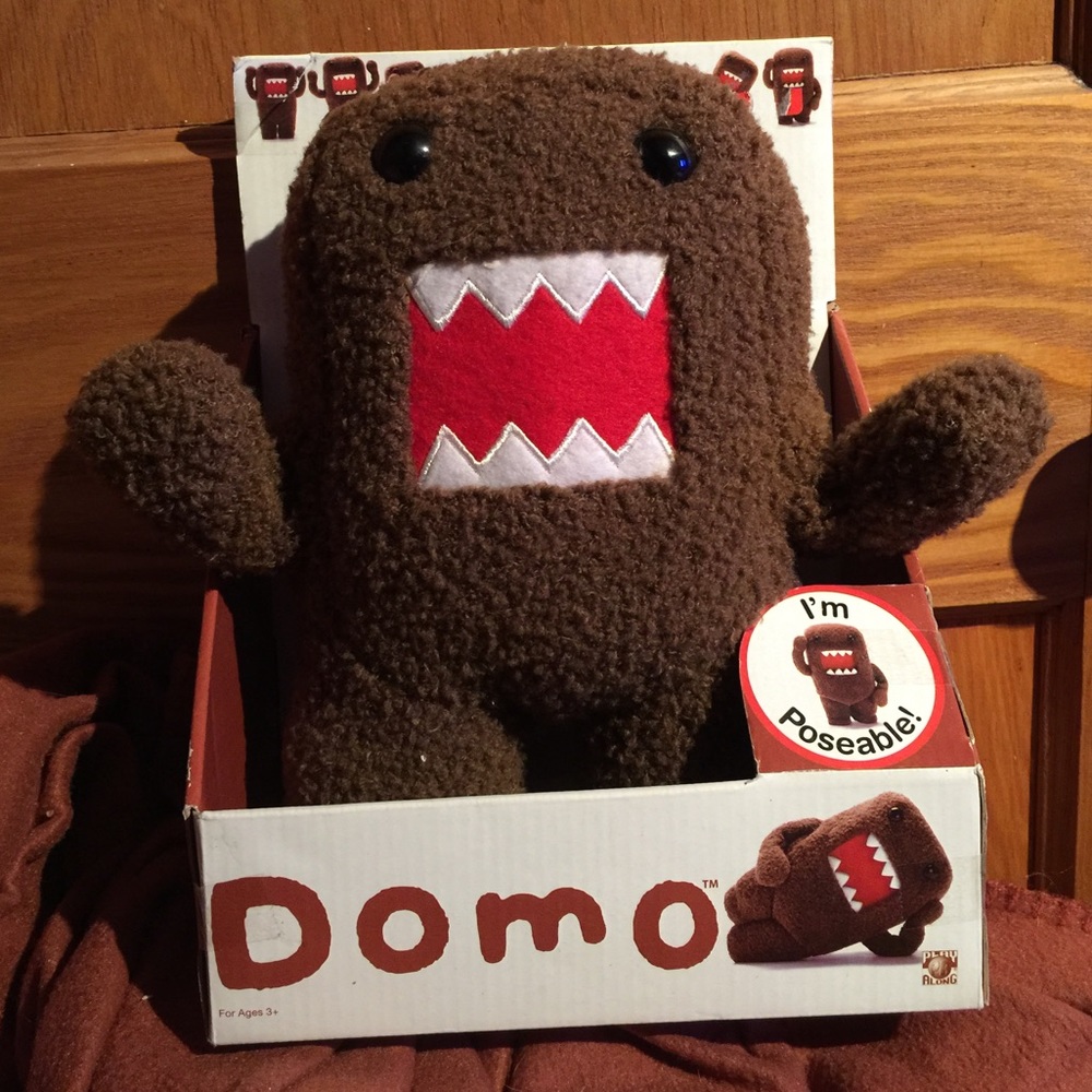 🍉**RARE** New In Box Poseable Domo
