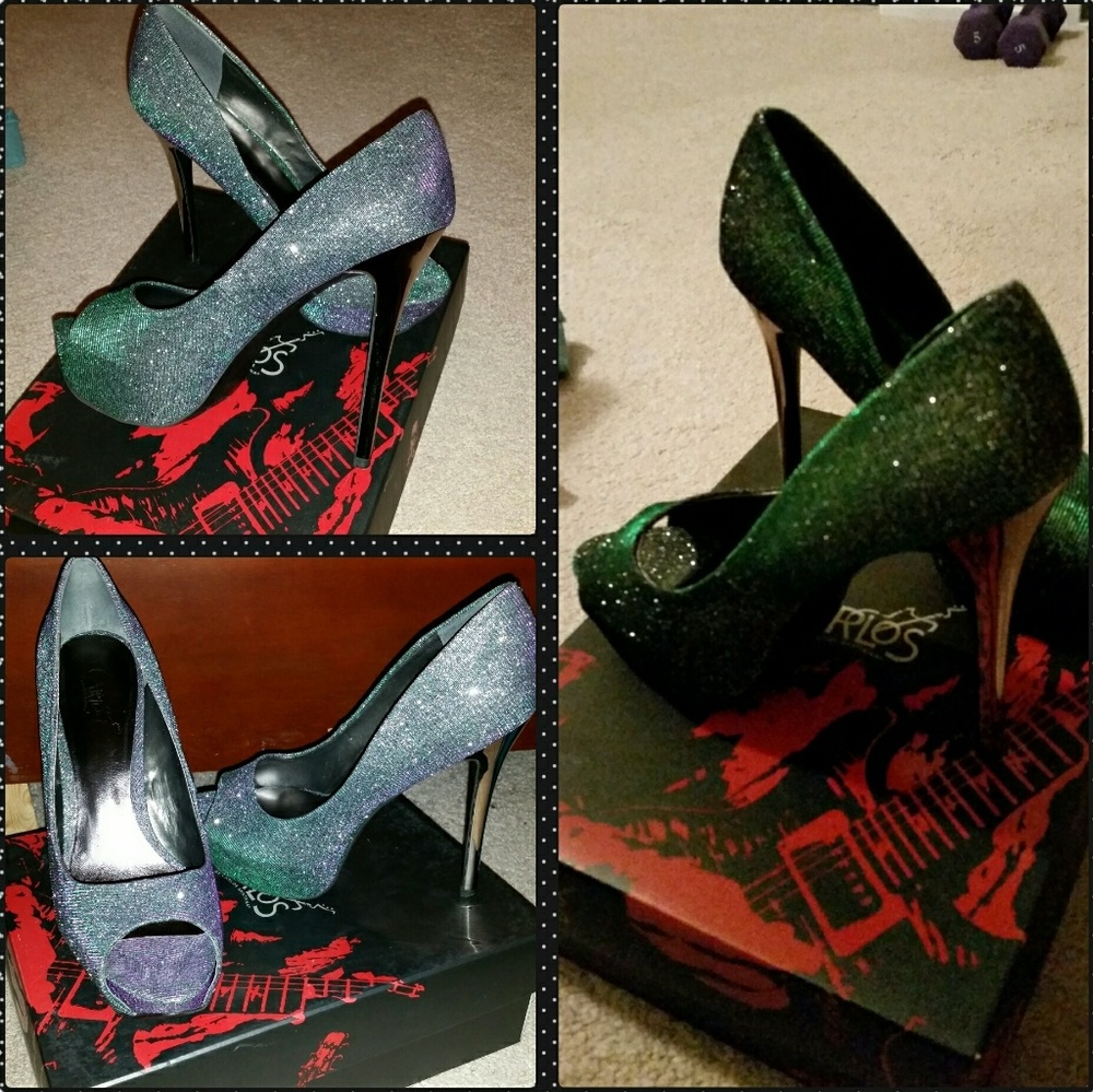 Never been worn before heels