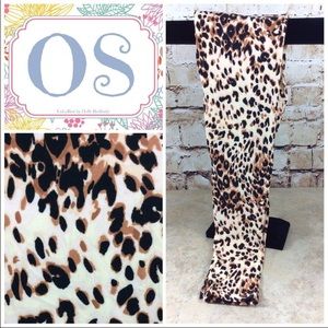 OS Lularoe cheetah print leggings