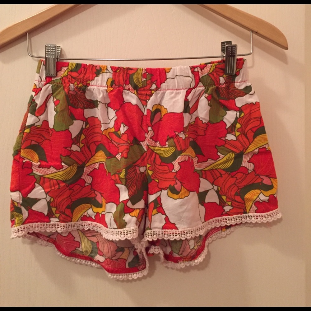 Floral shorts