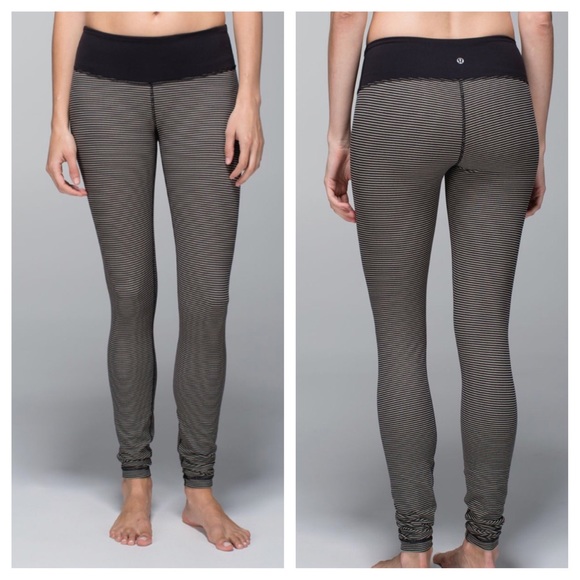 lululemon athletica Pants - LULULEMON Mojave Denim Stripe Wunder Under