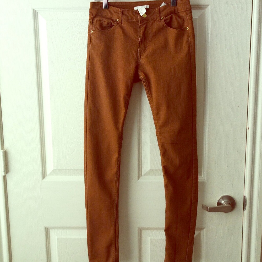Brown Skinny Jeans