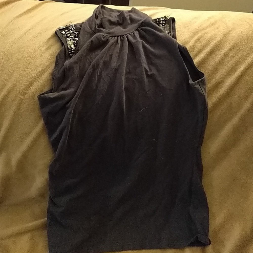 Mock neck top